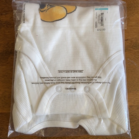 5 for $20! Baby Boy Disney Mickey Mouse Thermal Bodysuit by Jumping Beans® - Picture 3 of 3